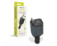 Mobile Origin Car Charger CA28 4in1 USB-C USB-A USB-C and Lightning Cable - 1502705 - zdjęcie 4